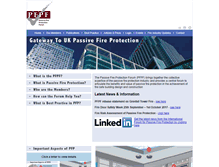 Tablet Screenshot of pfpf.org